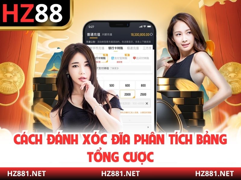 Cách đánh xóc đĩa phân tích bảng tổng cược