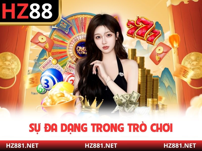 Sự đa dạng trong trò chơi